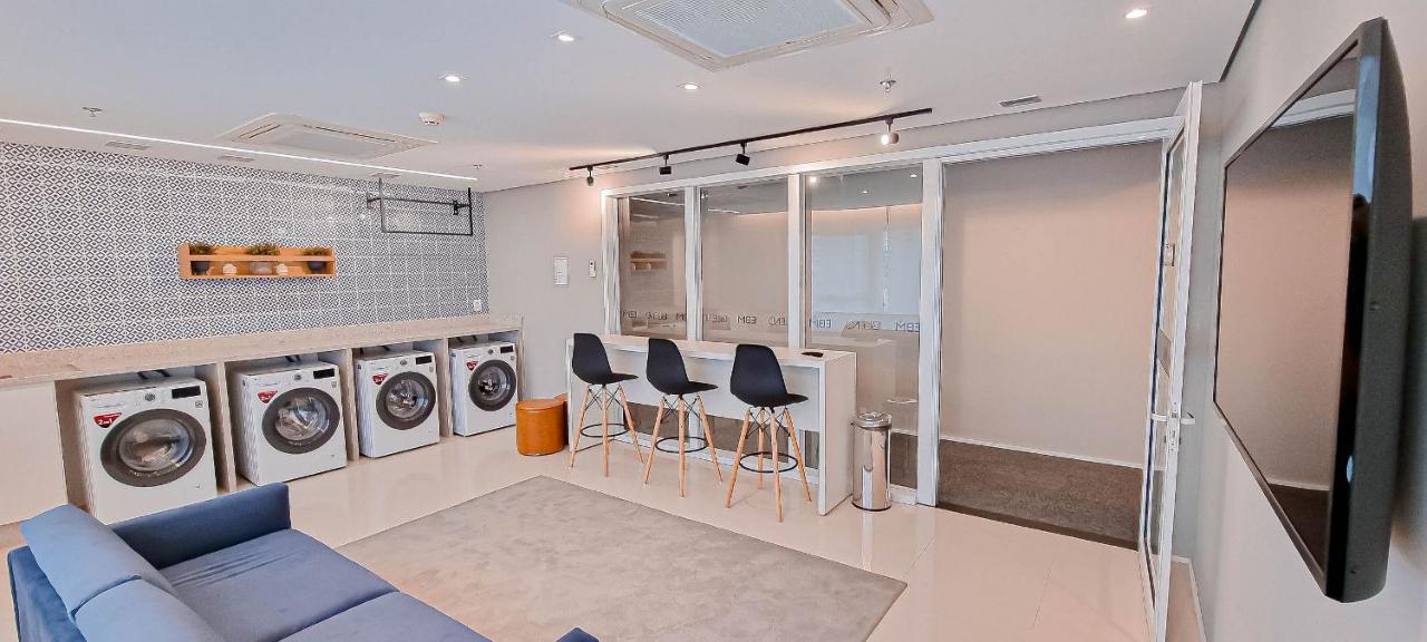 고이아니아 Blend Smart Style Aps Luxuosos E Decorados 아파트 외부 사진