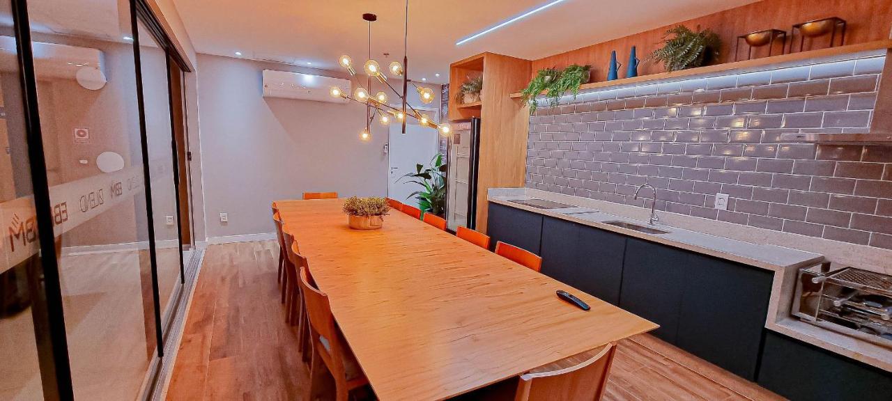 고이아니아 Blend Smart Style Aps Luxuosos E Decorados 아파트 외부 사진